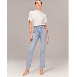 Abercrombie Ultra High Rise Ankle Jean